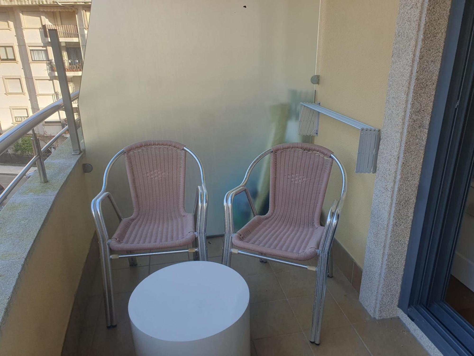 Apartamento En Urbanizacion Con Piscina En Playa De Silgar Sanxenxo Ngoại thất bức ảnh