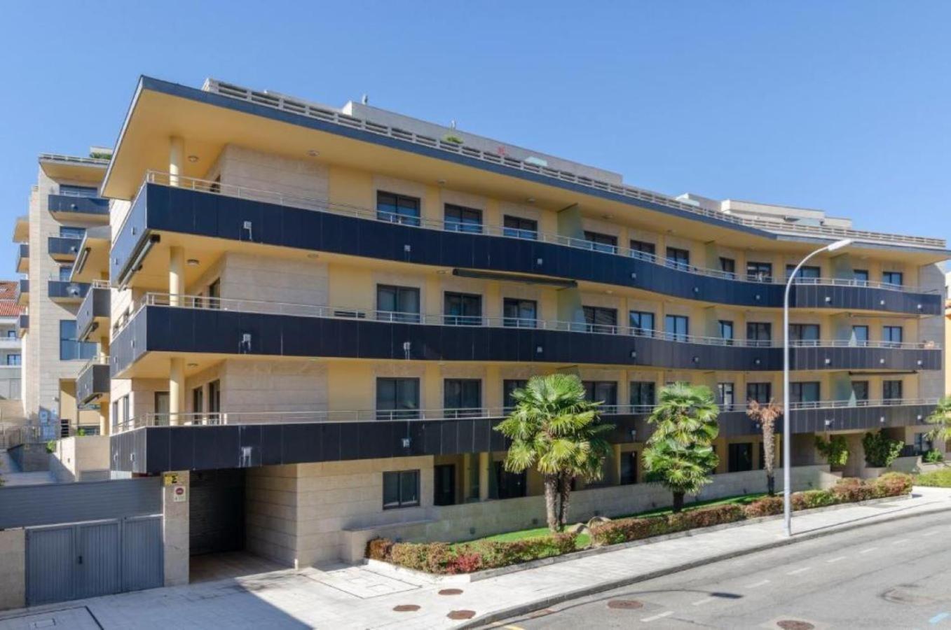 Apartamento En Urbanizacion Con Piscina En Playa De Silgar Sanxenxo Ngoại thất bức ảnh